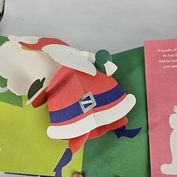 The Night Before Christmas Robert Sabuda Pop-Up First Edition Hardcover Moore - Picture 6 of 12